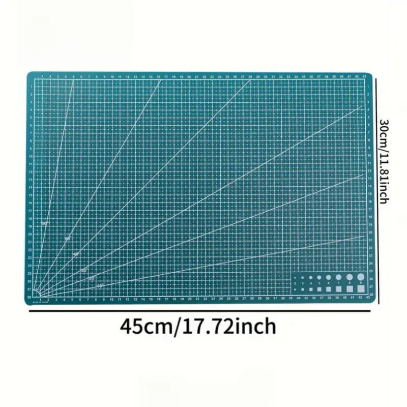Durable A3 Cutting Mat 0.9mm Thick - Perfect for Sewing, Paper Crafts & Art Projects - Ideal Office & School Supply for Crafters & Hobbyists
