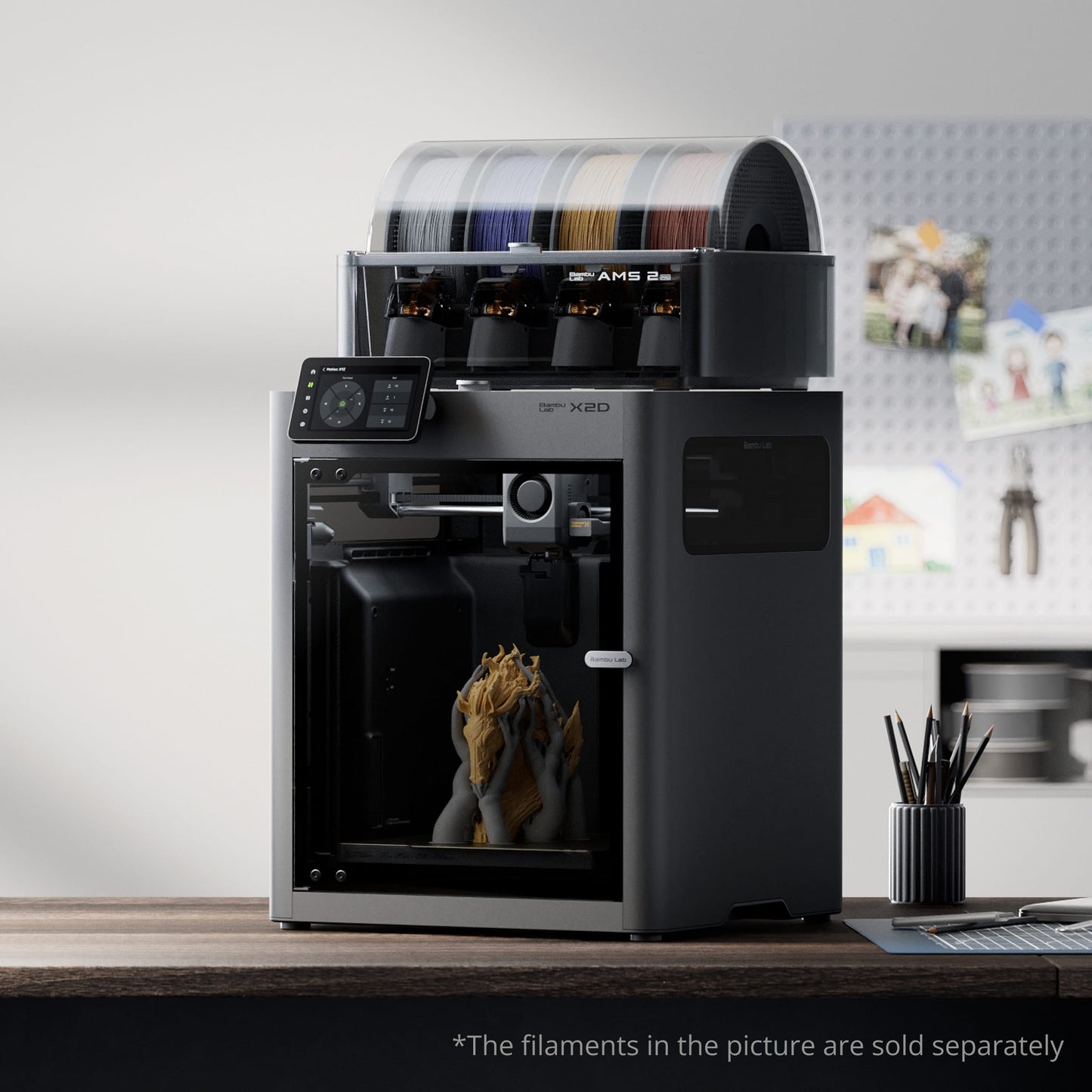 Bambu Lab X2D AMS 2 Combo 3D Printer