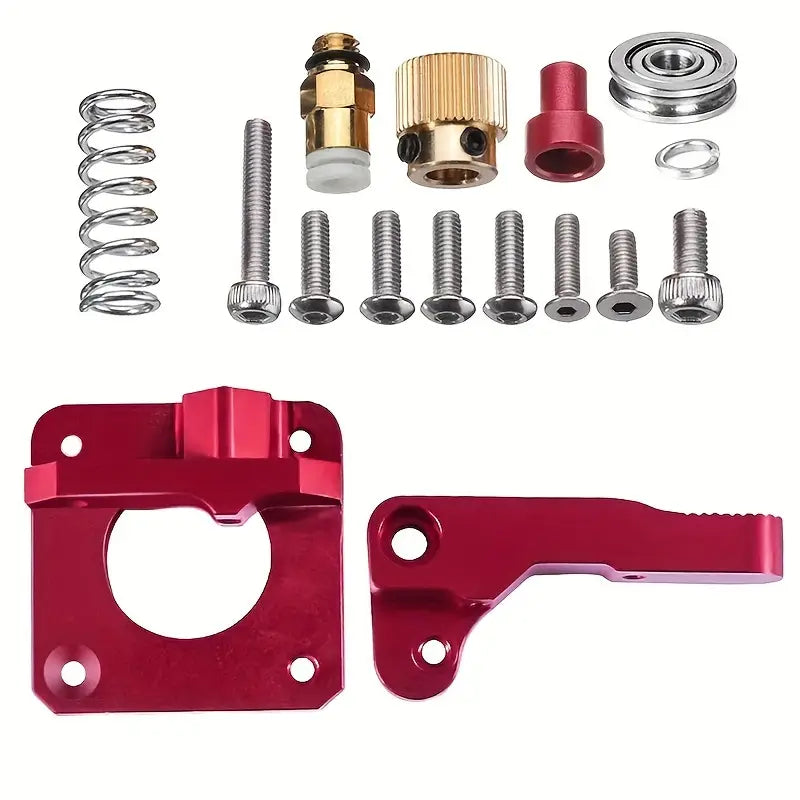 SHUIAN Aluminum MK8 Extruder Upgrade Kit for 3D Printers - Full Metal Drive Feed Replacement for Ender 3/3Pro, CR-10 & CR-10S