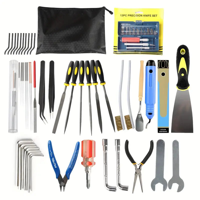 Deburring Tool Kit Engraving Knife Carving Tool DIY 3D Printer Accessories 3D Model File Cutter Scraper Material Removal Tools