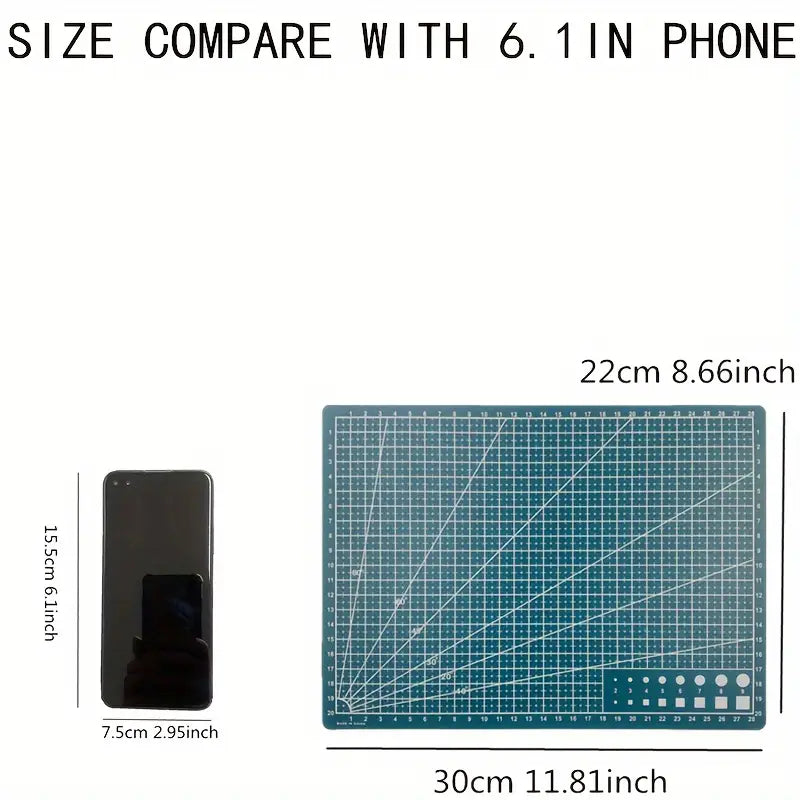 A4 Mat Plate Cutting Plate Hand Account Mat Plate Desktop Mat 30*22cm Thickness 0.9mm