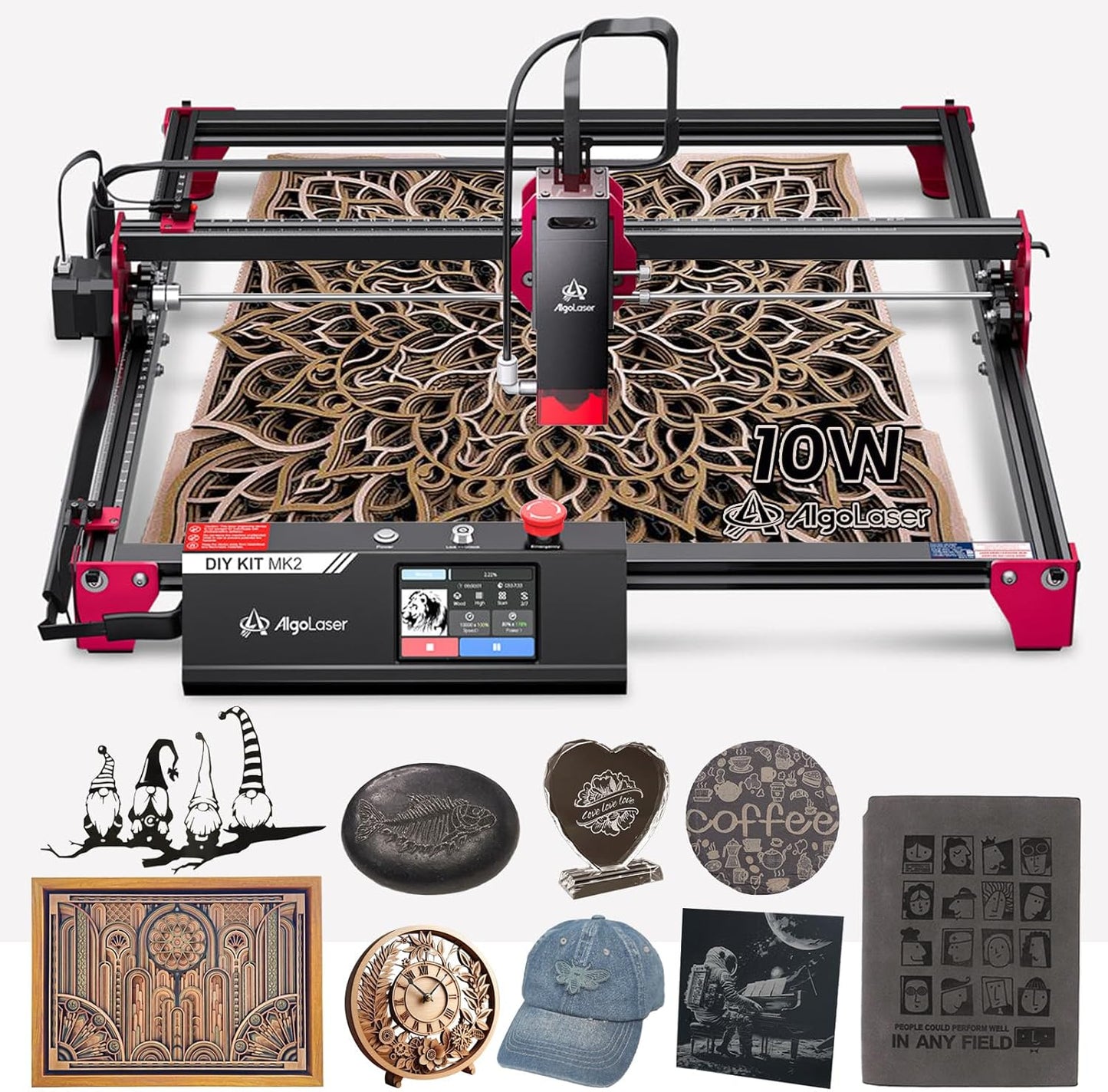 AlgoLaser DIY KIT MK2 Diode Laser Engraver 10W