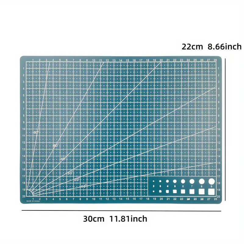 A4 Mat Plate Cutting Plate Hand Account Mat Plate Desktop Mat 30*22cm Thickness 0.9mm