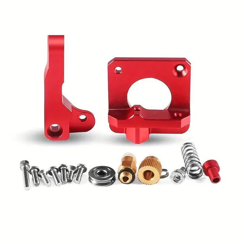 SHUIAN Aluminum MK8 Extruder Upgrade Kit for 3D Printers - Full Metal Drive Feed Replacement for Ender 3/3Pro, CR-10 & CR-10S