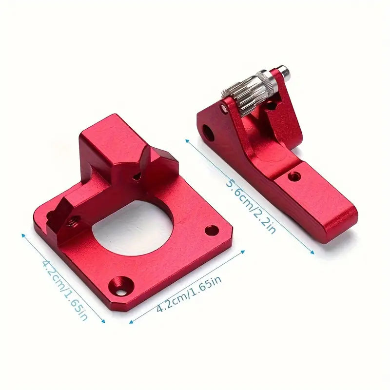 SHUIAN Aluminum MK8 Extruder Upgrade Kit for 3D Printers - Full Metal Drive Feed Replacement for Ender 3/3Pro, CR-10 & CR-10S