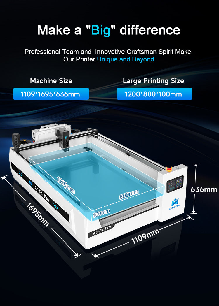 Mingda AD-F4 Pro - FDM 3D Large Printer