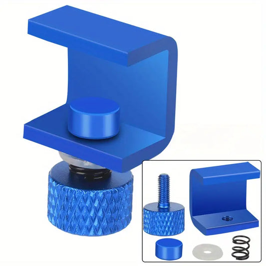 Including a Heated Bed Printing Platform with Glass Clamps That Are Adjustable.