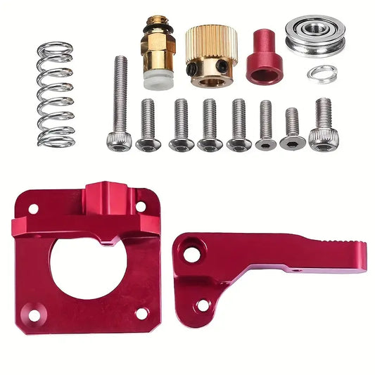 SHUIAN Aluminum MK8 Extruder Upgrade Kit for 3D Printers - Full Metal Drive Feed Replacement for Ender 3/3Pro, CR-10 & CR-10S