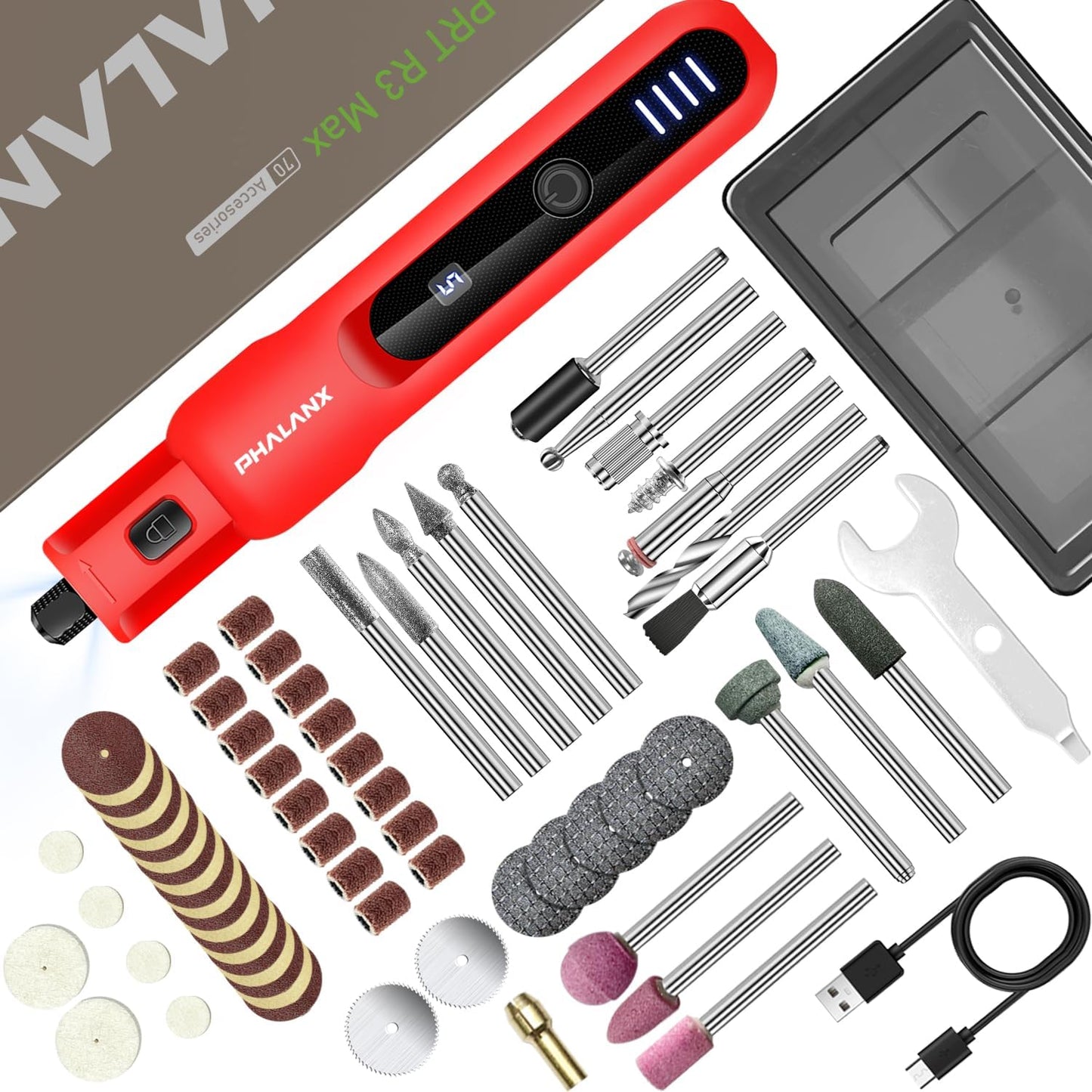 Cordless Rotary Tool, 5-Speed