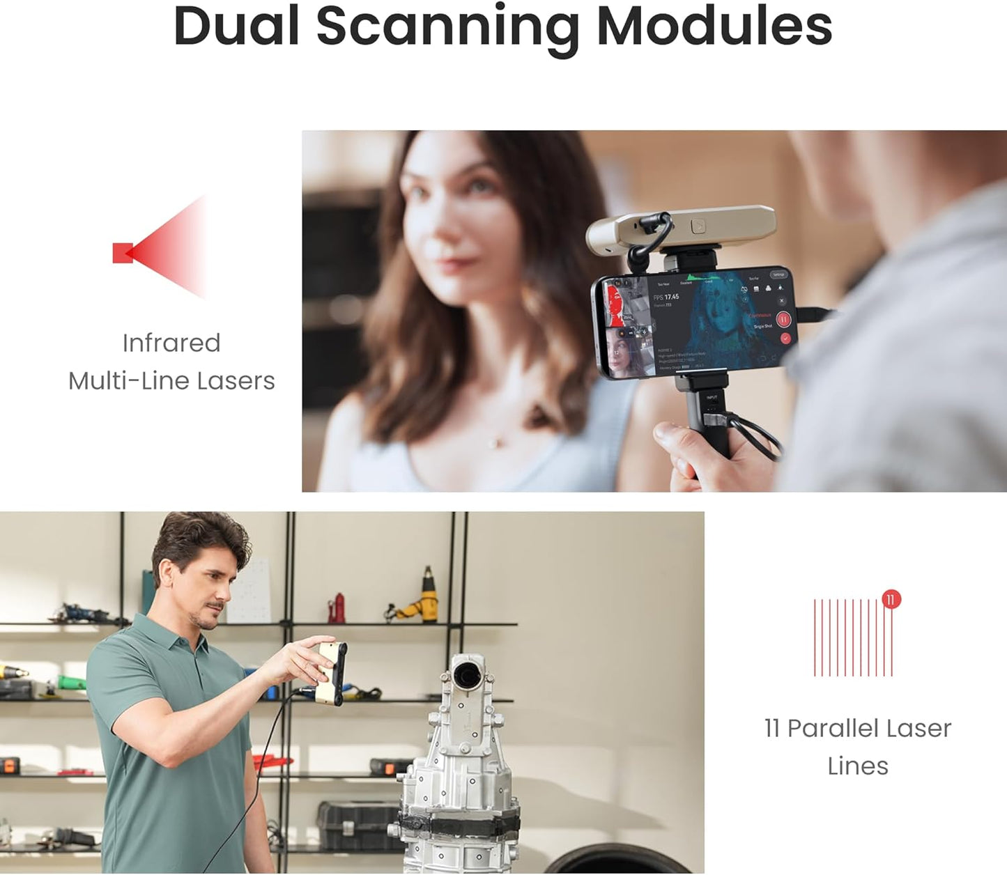 Revopoint INSPIRE 2 Standard 3D Scanner