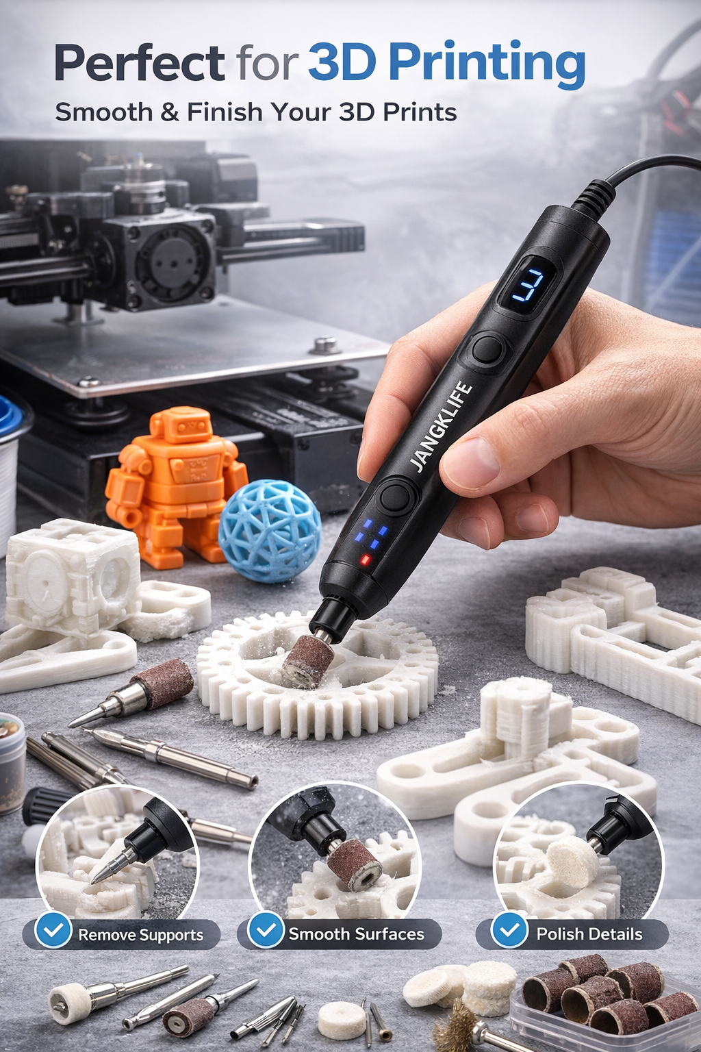 Mini grinder, Rotary Tool Kit 1