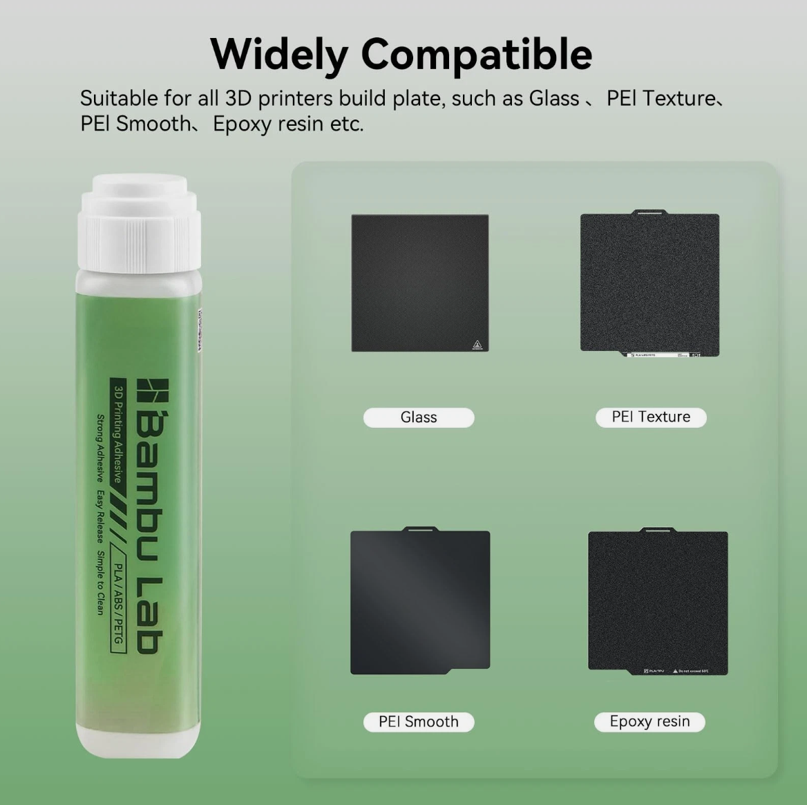 Liquid Glue for Build Plate